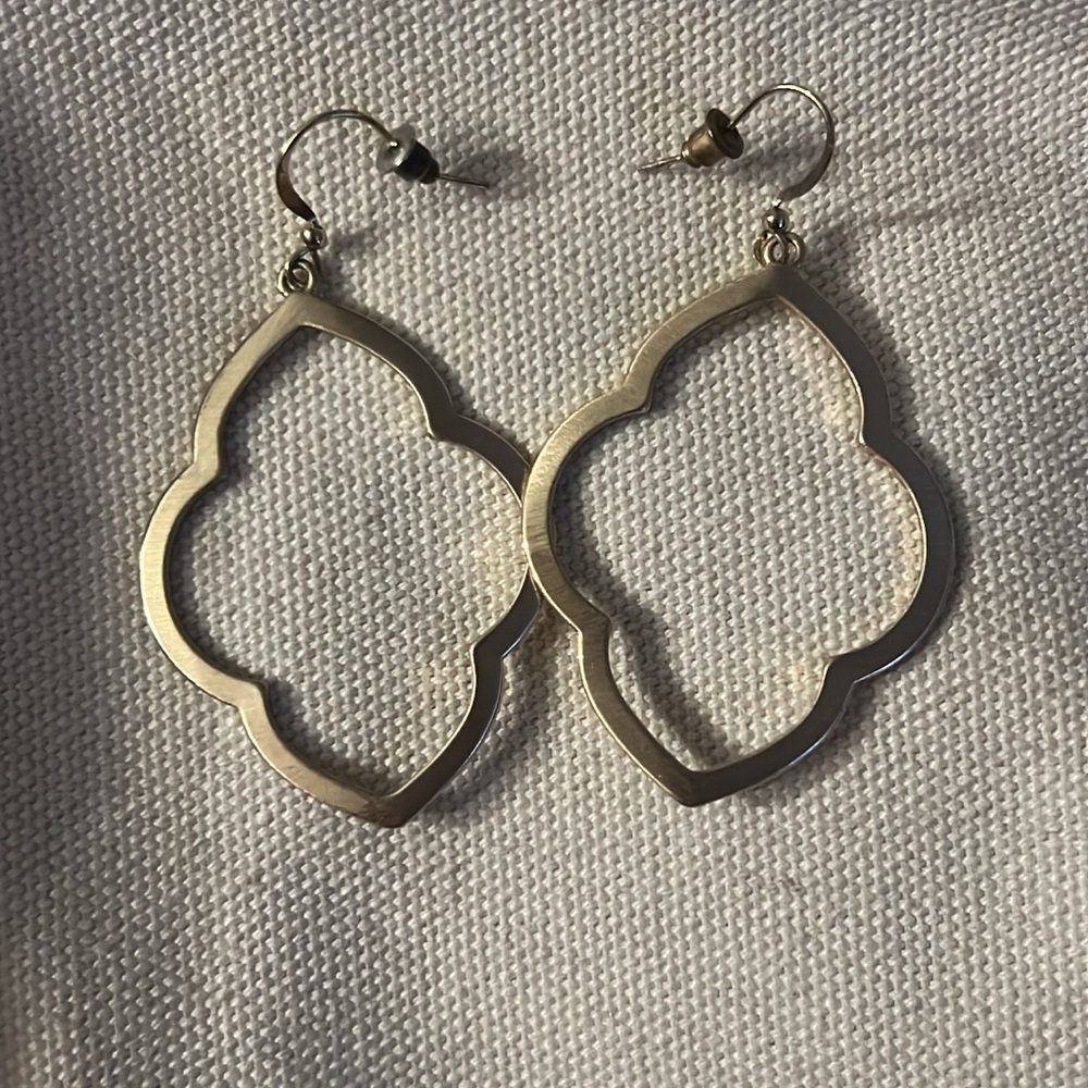 Elegant Gold-Tone Earrings